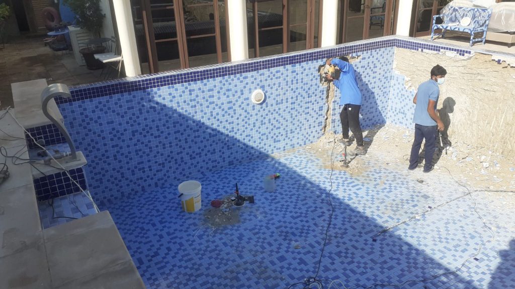 pool renovation process